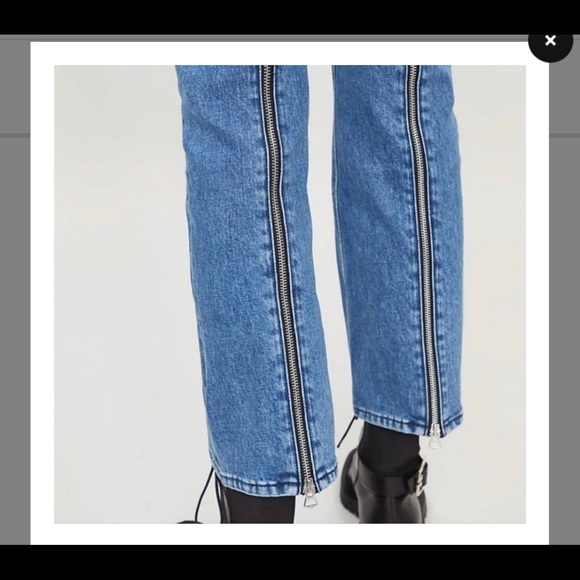 Rag & Bone Blue Bain Iver Pant 24 - Picture 3 of 8